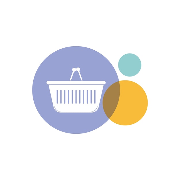 El icono de la canasta de compras