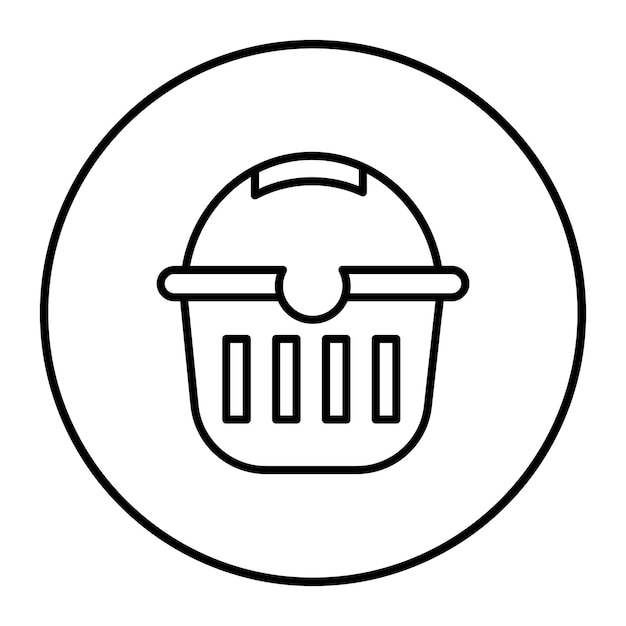 Icono de la canasta de picnic