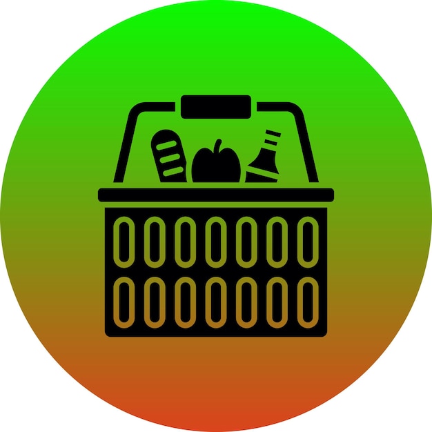 Icono de la canasta de picnic