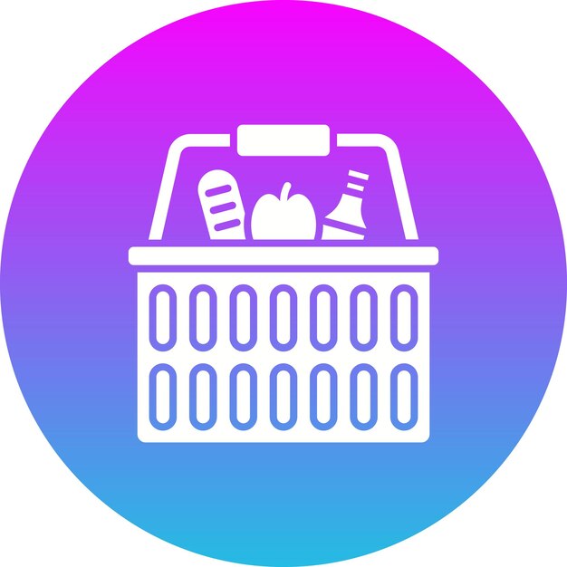 Icono de la canasta de picnic