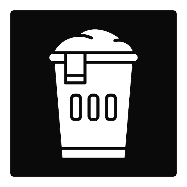 El icono de la canasta de la ropa