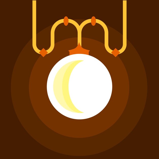 Ícono de candelabro Ilustración plana del ícono vectorial de candelábro para la web