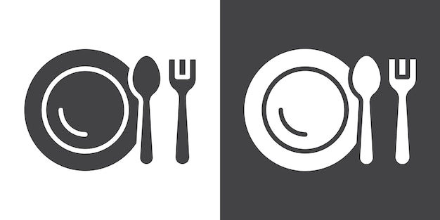 Icono de la cantina Conjunto de ilustraciones de líneas delgadas