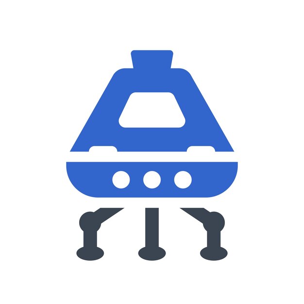 Icono de la cápsula aeroespacial