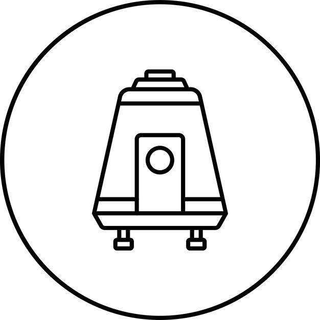El icono de la cápsula espacial