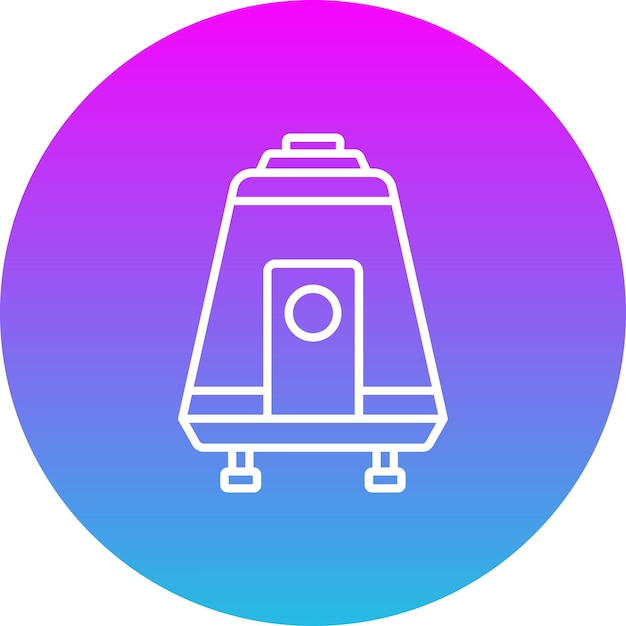 El icono de la cápsula espacial