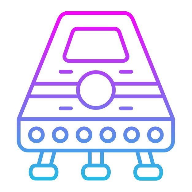 El icono de la cápsula espacial