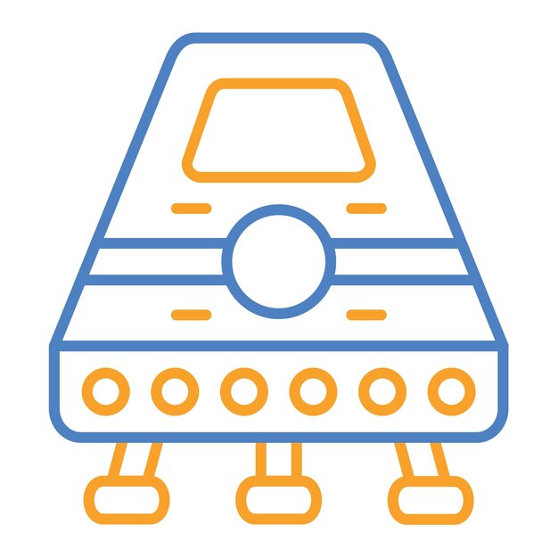 El icono de la cápsula espacial