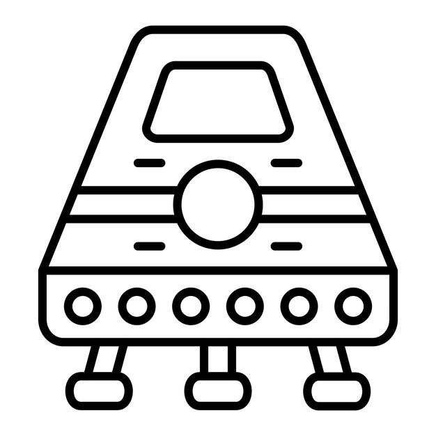 El icono de la cápsula espacial