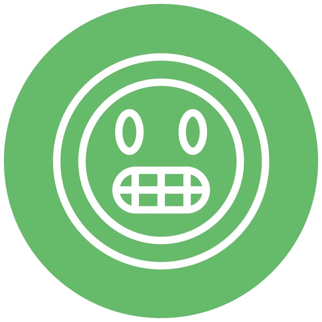 El icono de la cara con las caras