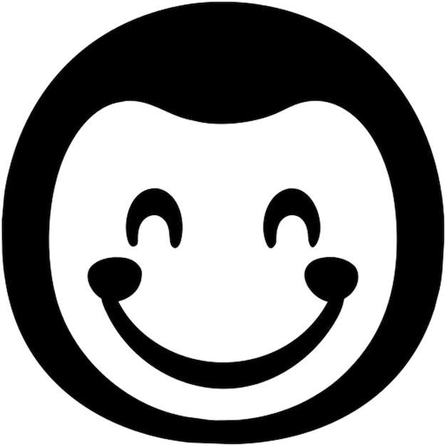 el icono de la cara sonriente feliz