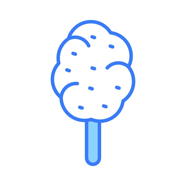 Un icono de caramelo de arce en estilo moderno listo para usar y descargar
