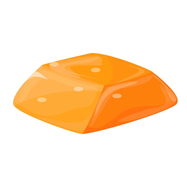 Icono de caramelo salado de caramelo Caricatura de icono de vector de caramelo salado de caramelo para diseño web aislado sobre fondo blanco