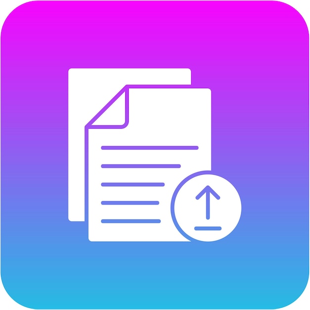 Ícono de carga de archivos