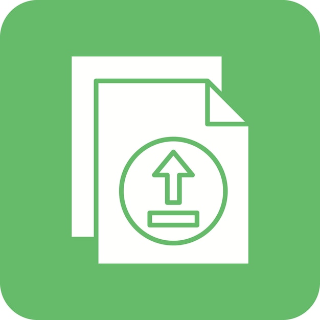 Ícono de carga de archivos