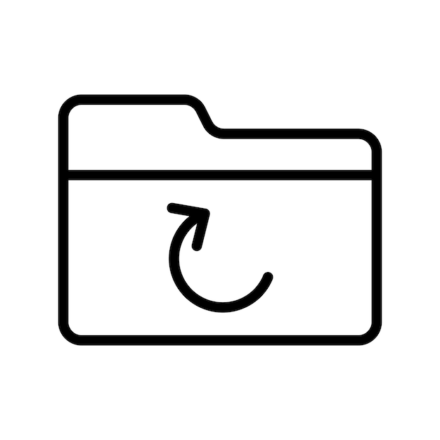 Ícono de carga de la carpeta