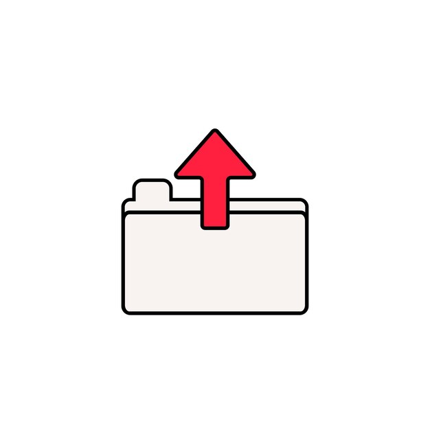 Icono de carga de carpeta