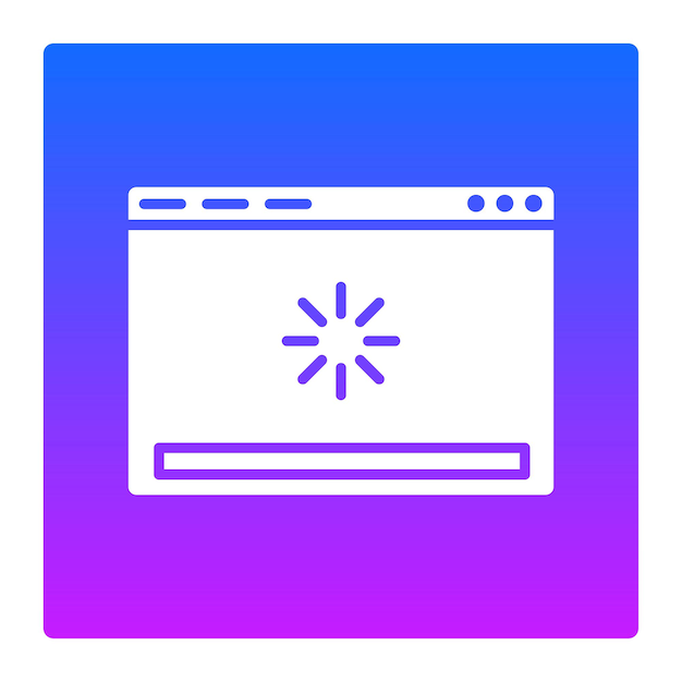 Ícono de carga de la web