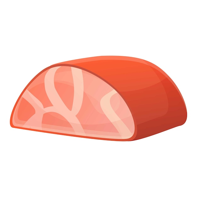 Icono de carne deliciosa Icono vectorial de carne delciosa para el diseño web aislado sobre fondo blanco