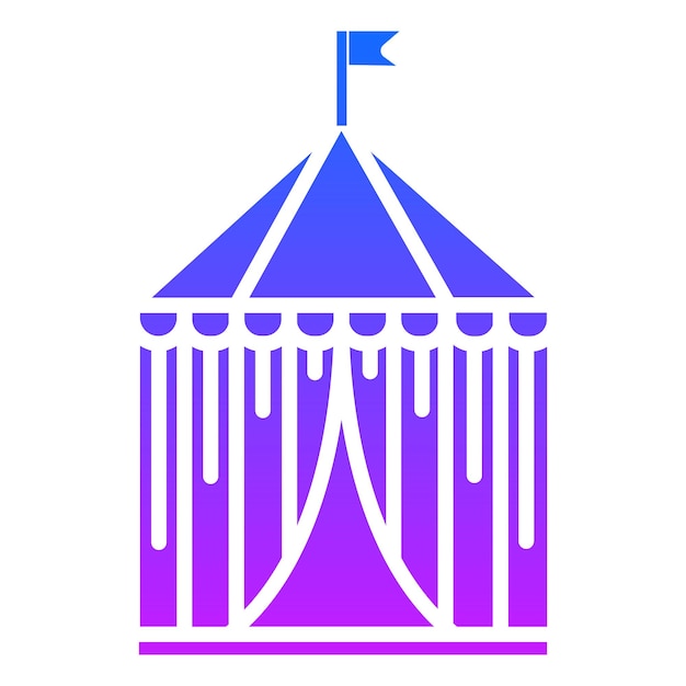 icono de la carpa de circo