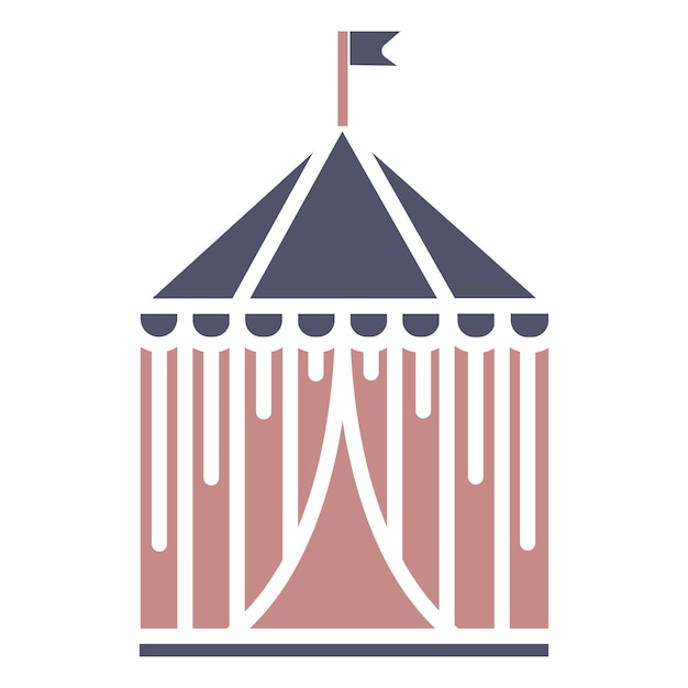 icono de la carpa de circo