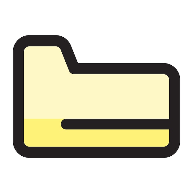 El icono de la carpeta