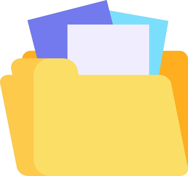 El icono de la carpeta