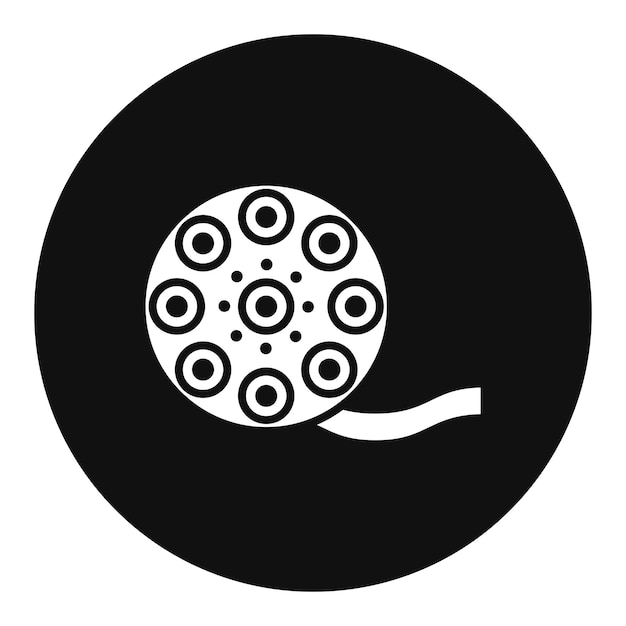 Icono de carrete de película