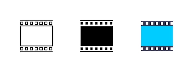 Icono de carrete de película
