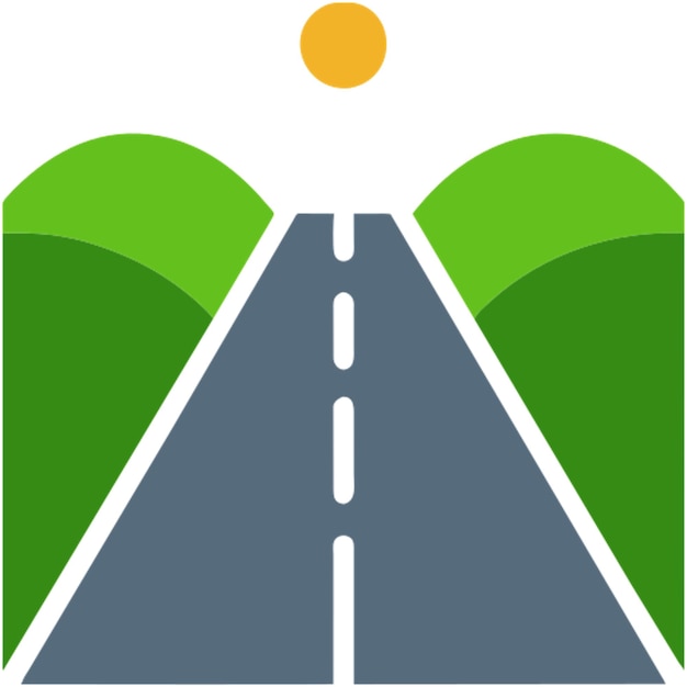 icono de la carretera