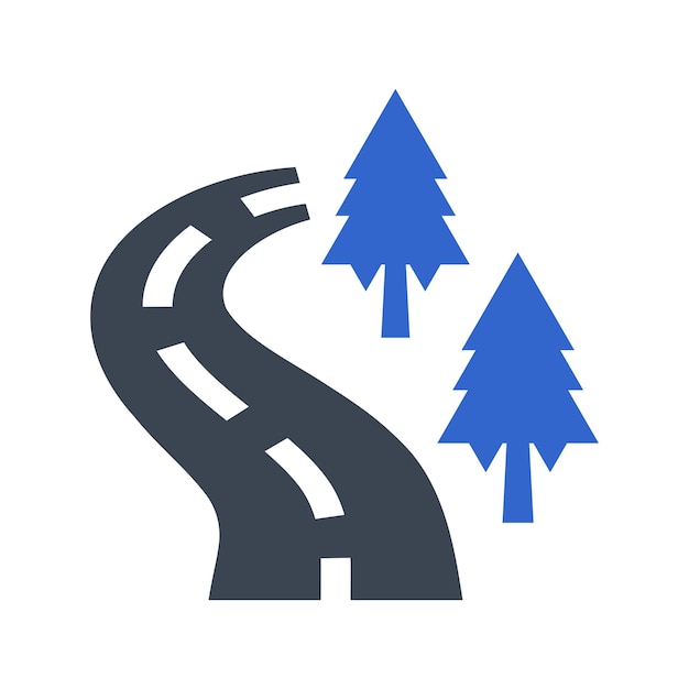 Icono de la carretera