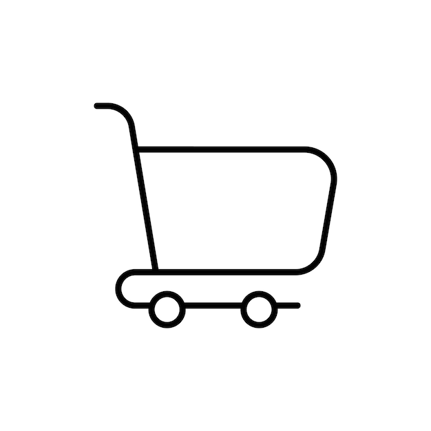 Ícono del carrito Colección de conjuntos de relleno plano