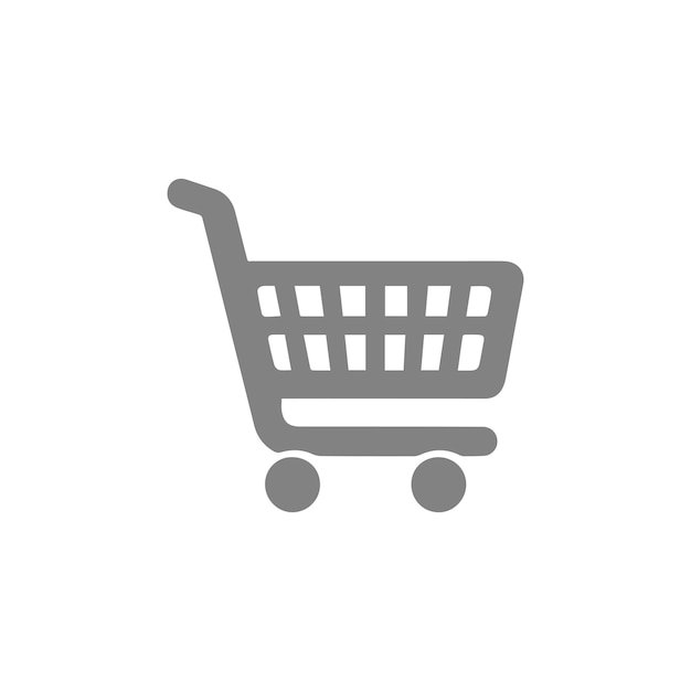 El icono del carrito de compras