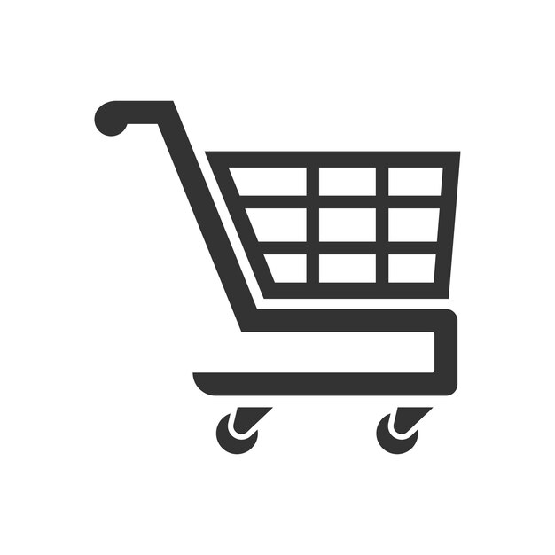 El icono del carrito de compras
