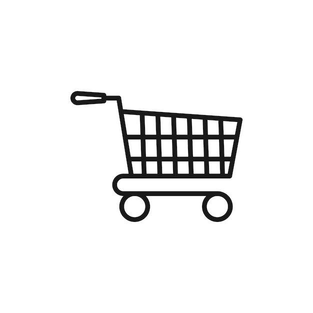 El icono del carrito de compras