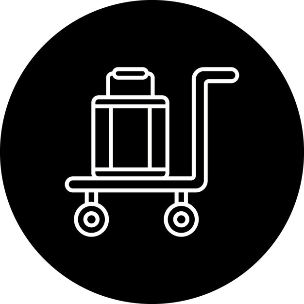 Icono del carrito de equipaje