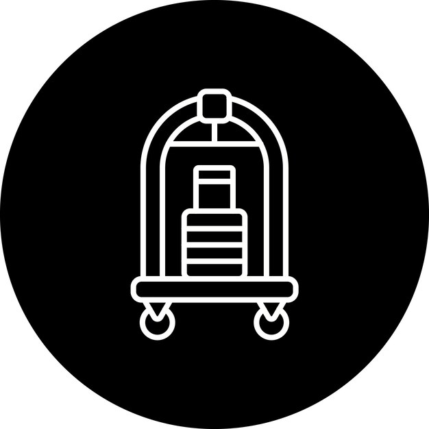 Icono del carrito de equipaje