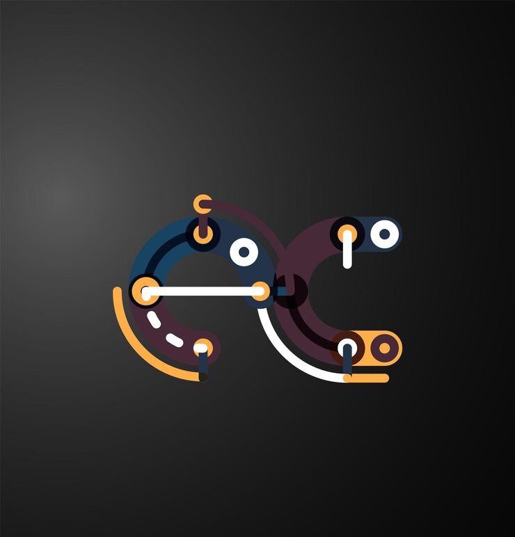 Vector icono de carta de dibujos animados divertidos coloridos