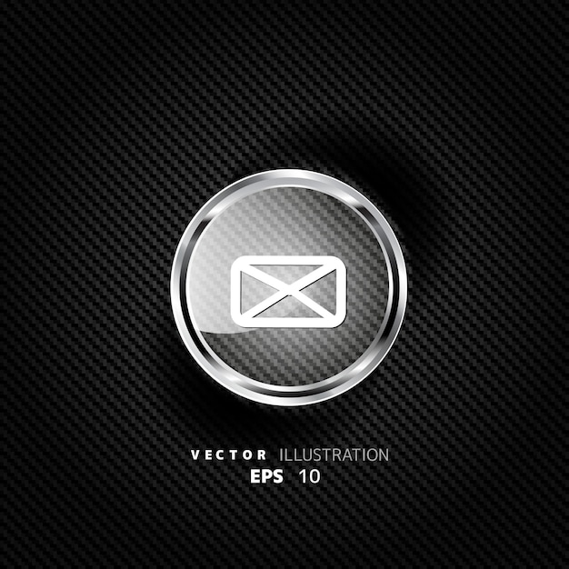 Icono de carta web