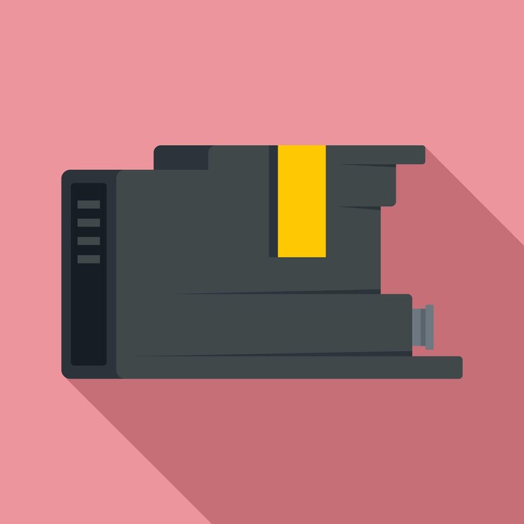Vector icono de cartucho ilustración plana del icono de vector de cartucho para diseño web