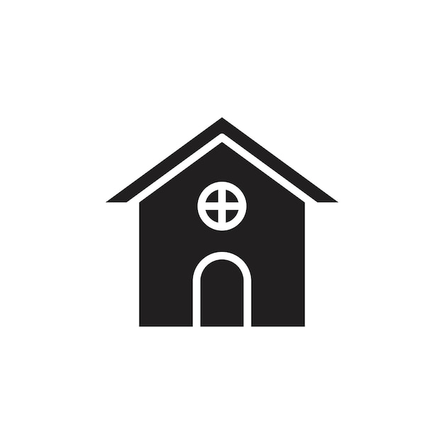 Icono de la casa Conjunto de logotipos de Line Art