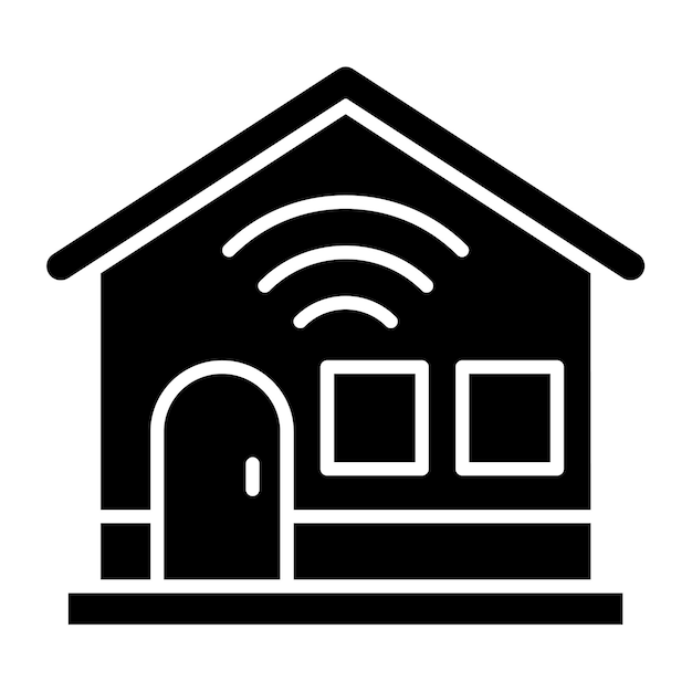 El icono de la casa inteligente