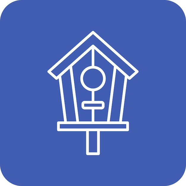 El icono de la casa de los pájaros