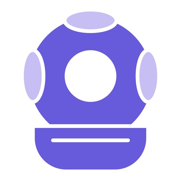 Icono del casco de buceo