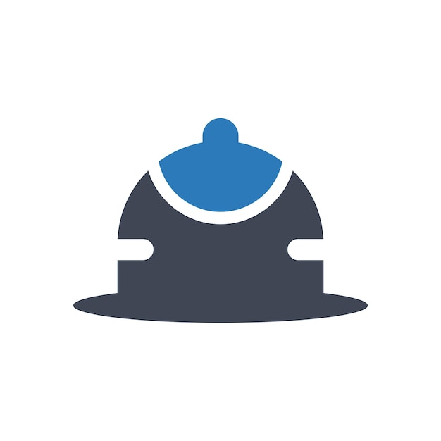 Icono del casco de construcción