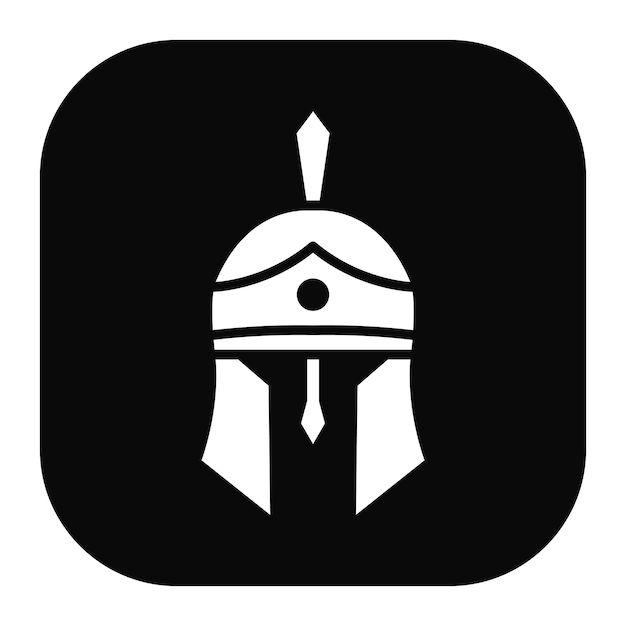 Icono del casco romano