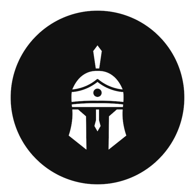 Icono del casco romano
