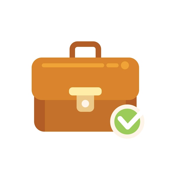 Icono de caso aprobado vector plano Comentarios del cliente Tasa de encuesta aislada