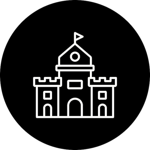 El icono del castillo de arena