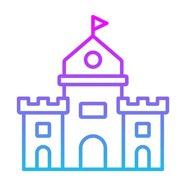 El icono del castillo de arena